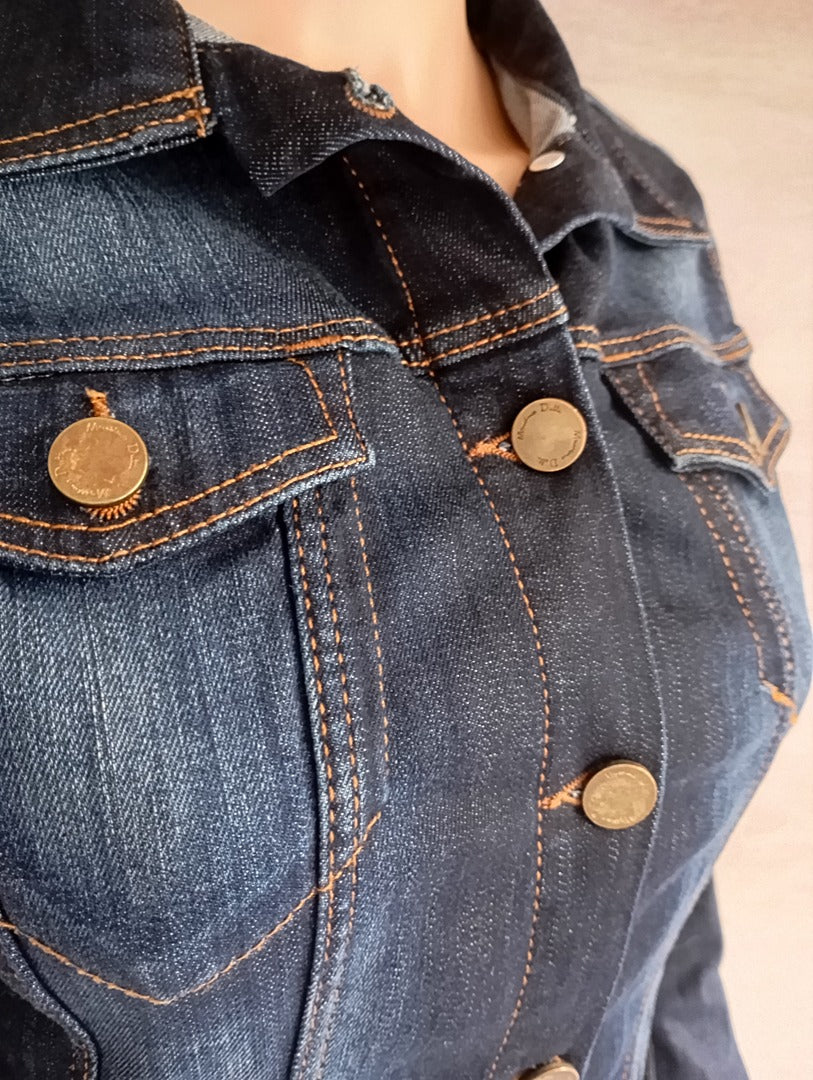 Super veste en jean Massimo Dutti taille S - marine en super état