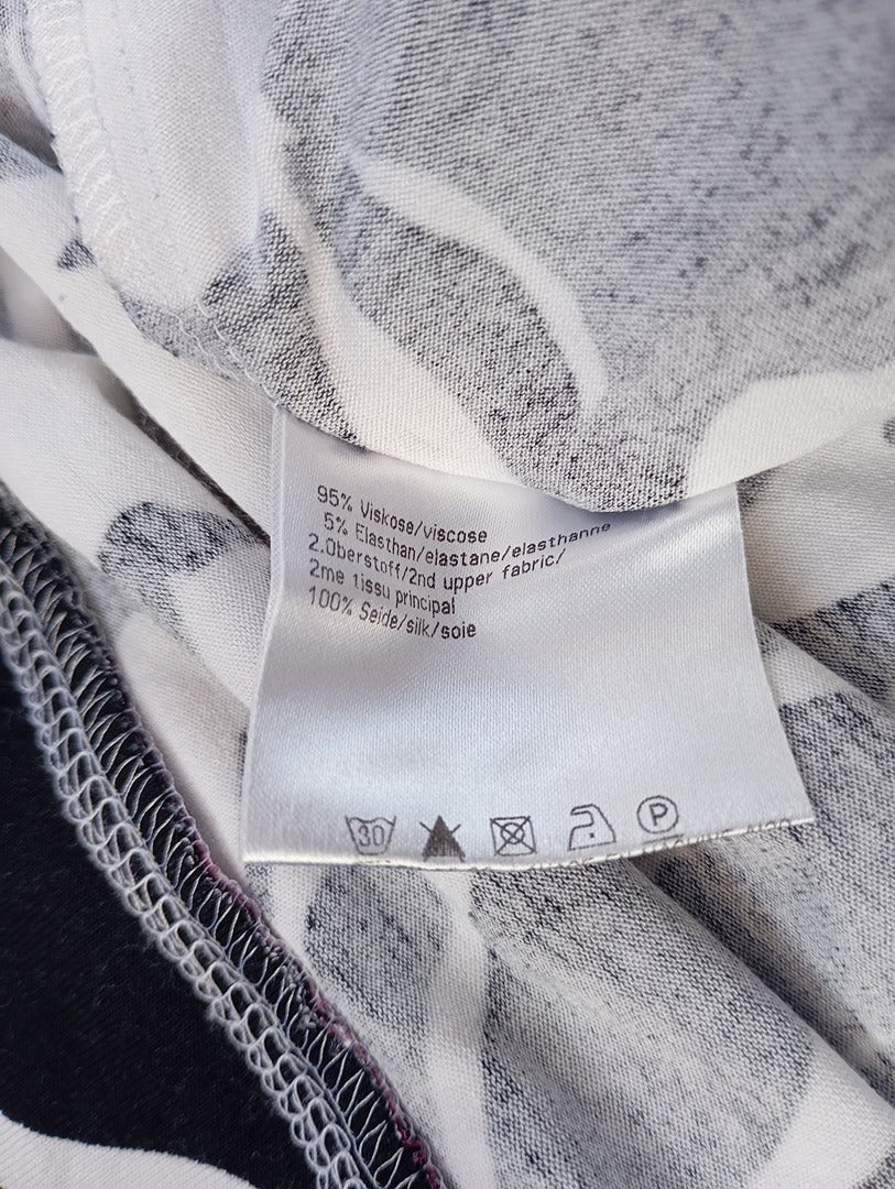 Blouse sans manches Basler - 46 - Blanc/multicolore - Très bon état