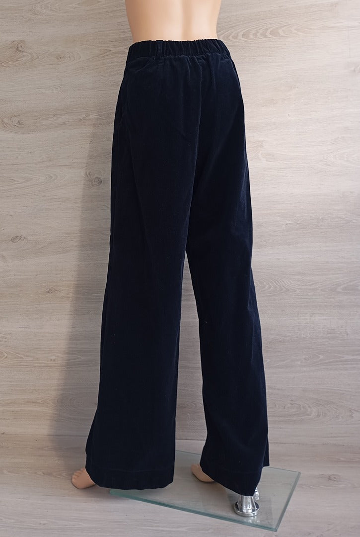 Pantalon large Massimo Dutti - 42 - noir - Très bon état
