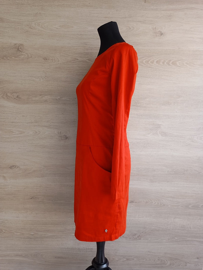 Robe courte manches longues 🌸 Skunkfunk 🌸 M - Corail - Neuf avec étiquette