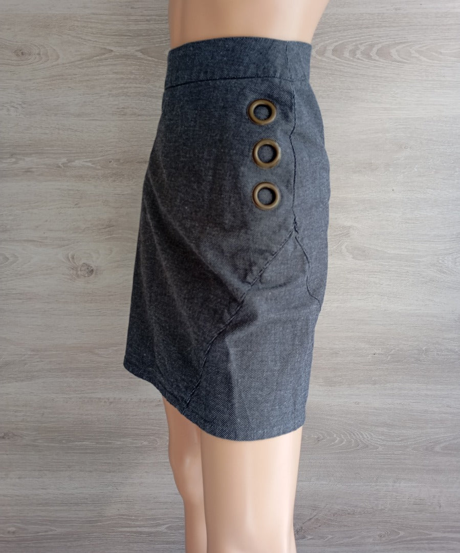 Jupe courte - Id'est.div - 38 - Gris - neuf