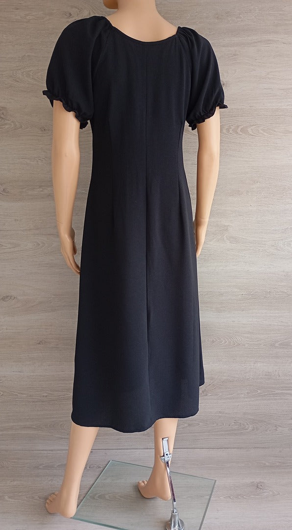 Robe longue manches courtes 🌸 Only 🌸 S - Noir - Neuf avec étiquette