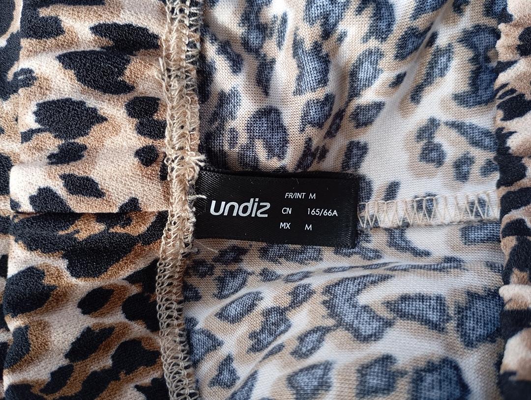 Pantalon flare Undiz - M - Marron/léopard - Très bon état