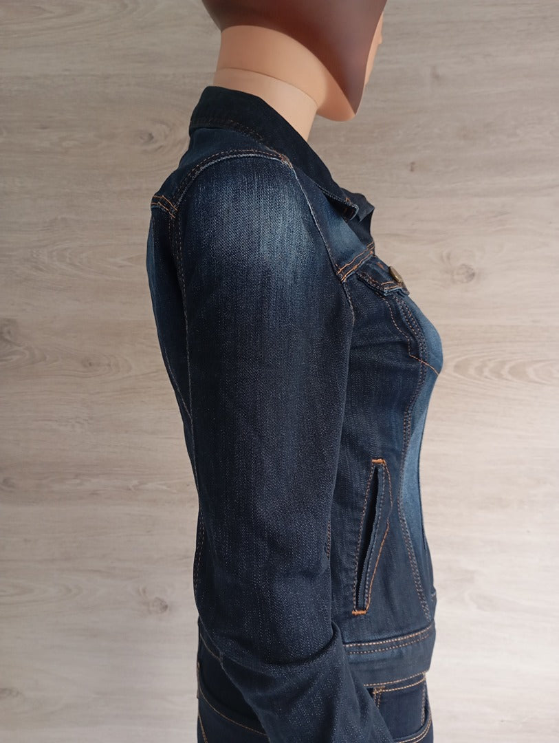 Super veste en jean Massimo Dutti taille S - marine en super état
