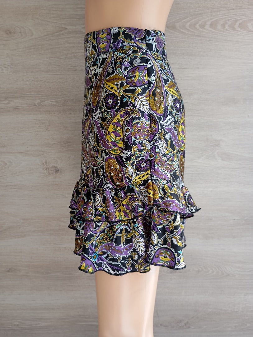 Jupe courte Zara - L - multicolore - Très bon état