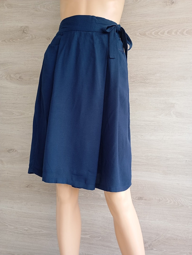 Jupe courte 🌸 Skfk 🌸 34 - Marine - Neuf avec étiquette