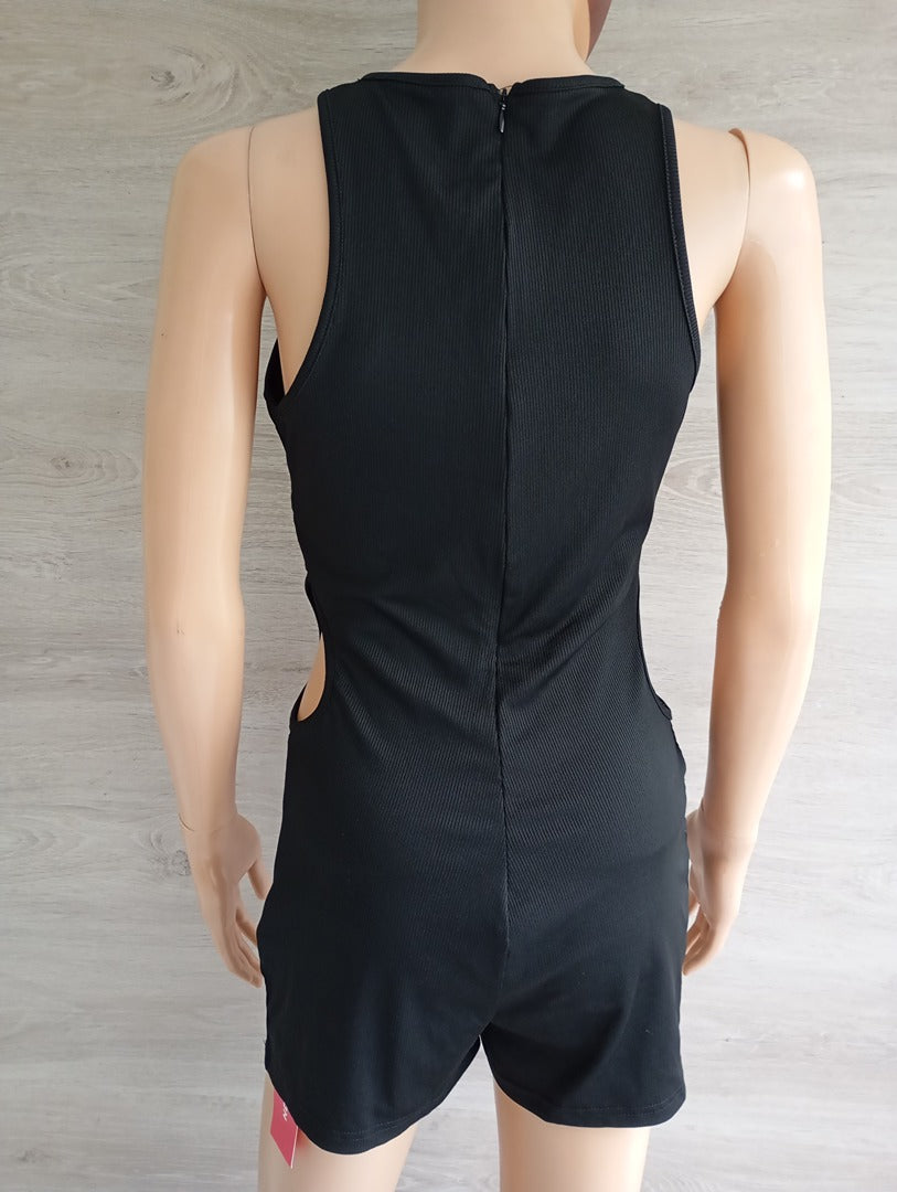 Combishort Shein - M - Noir - Neuf avec étiquette