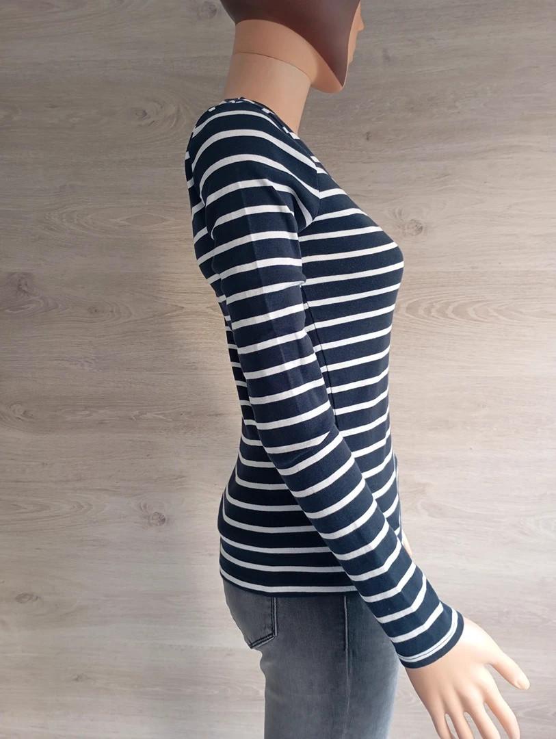T-shirt manches longues femme Petit Bateau - Xs - Navy - très bon état