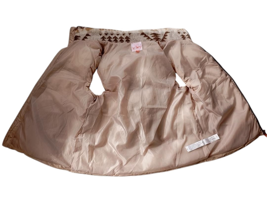 Doudoune sans manches matelassée crème — H&M Outdoor — Taille L
