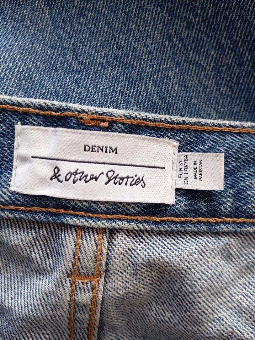 Super jean & Other Stories taille L - Bleu en très bon état