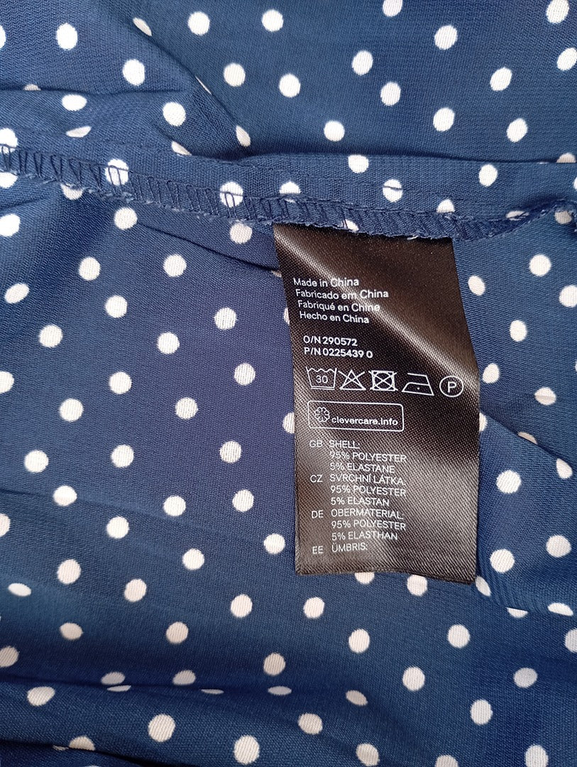 Jupe mini H&m - 38 - marine - Très bon état