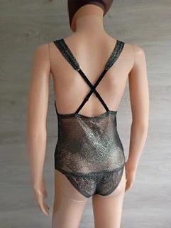 Superbe Body en dentelle collection métallique - Etam - M - effet brillant - Neuf