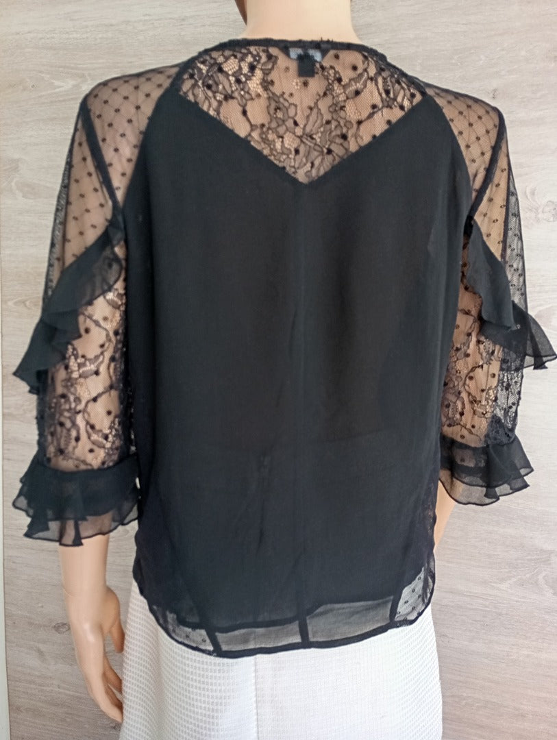 Blouse Guess - M - Noir - Très bon état