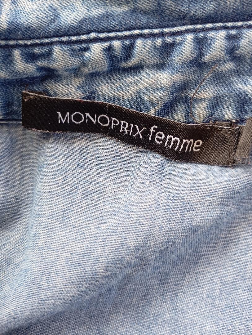 Robe en jean Monoprix femme - 42 - Bleu - Très bon état