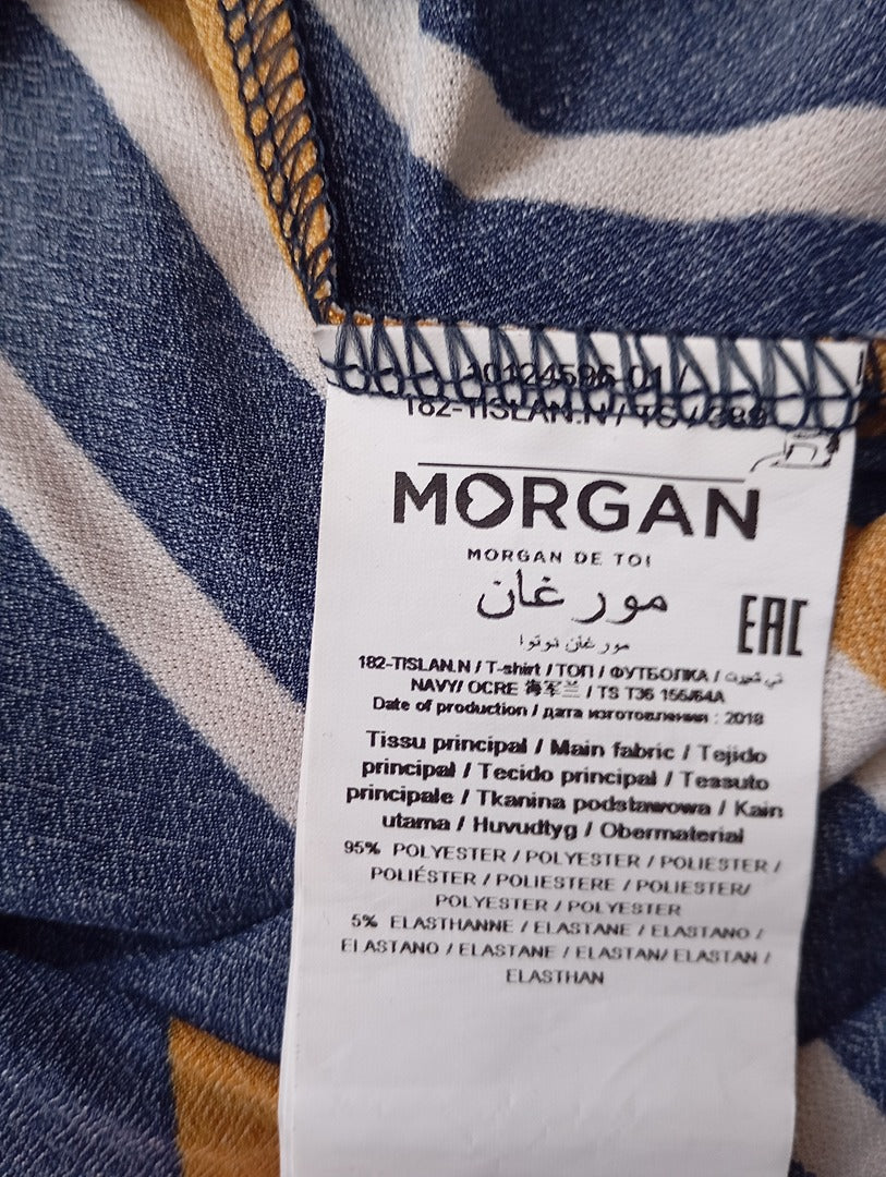 Blouse femme rayée taille S multicolore très bon état - morgan