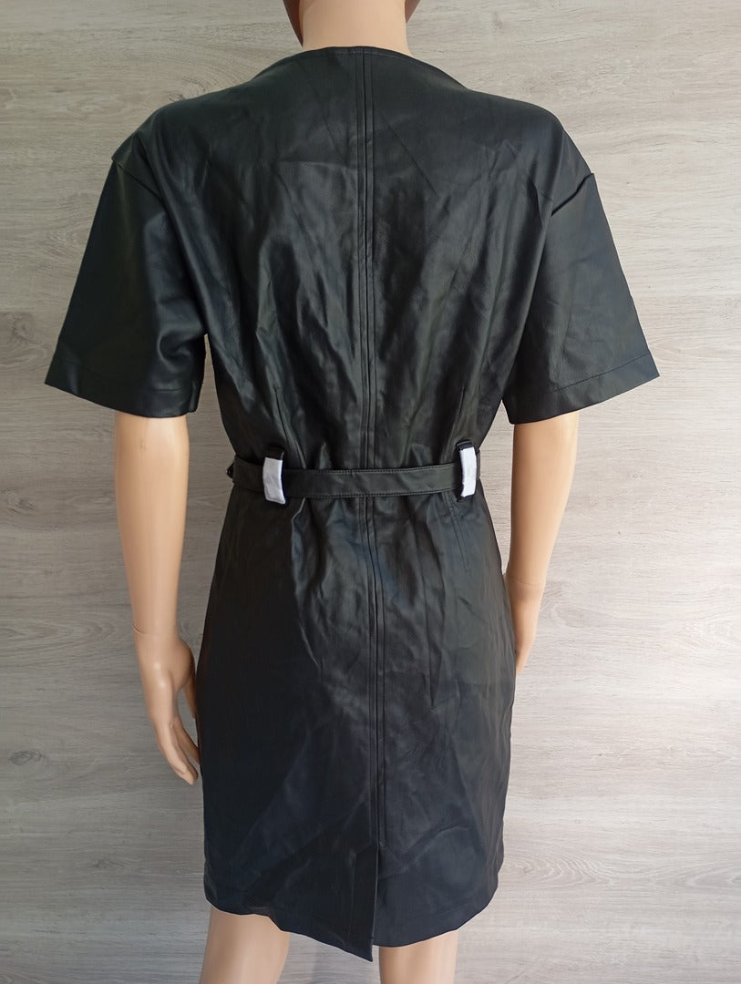 Robe Kaporal manches courtes - L - Noir - neuve - cuir
