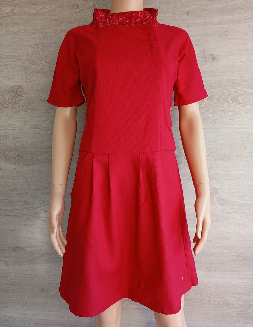 Robe courte manches courtes - Skunkfunk - M - fushia - Neuf avec étiquette
