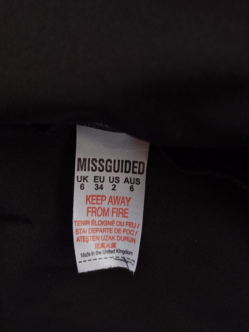 Robe courte sans manche Missguided - 34 - Noir - Neuf