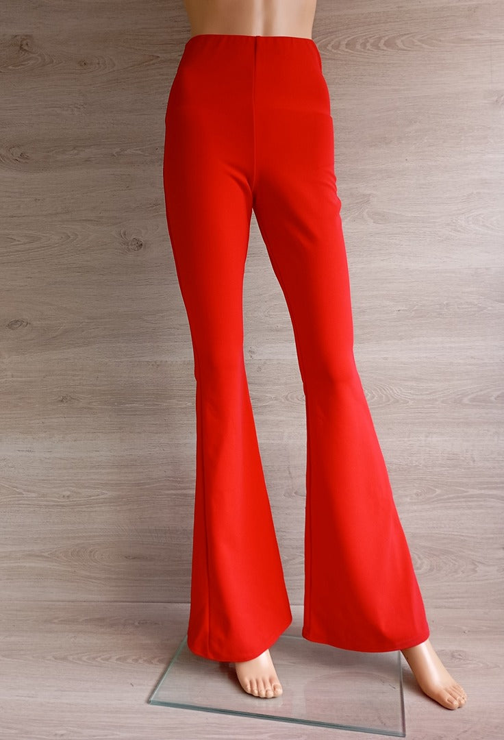 Pantalon flare 🌸 Missguided 🌸 - 34 - Rouge - Neuf avec étiquette