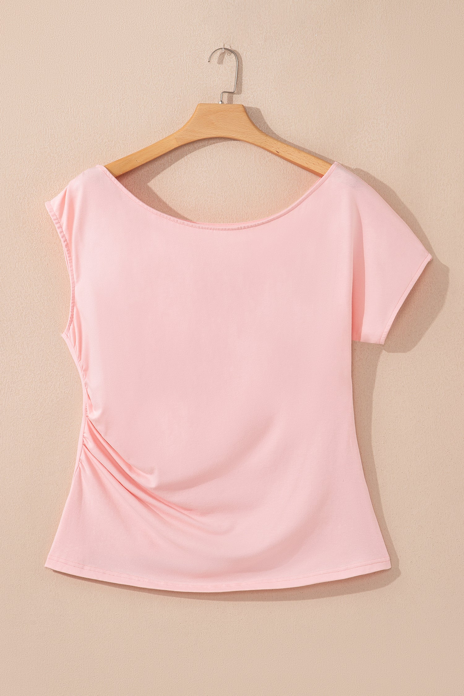 Top Grande Taille Col Asymétrique — 5 Coloris