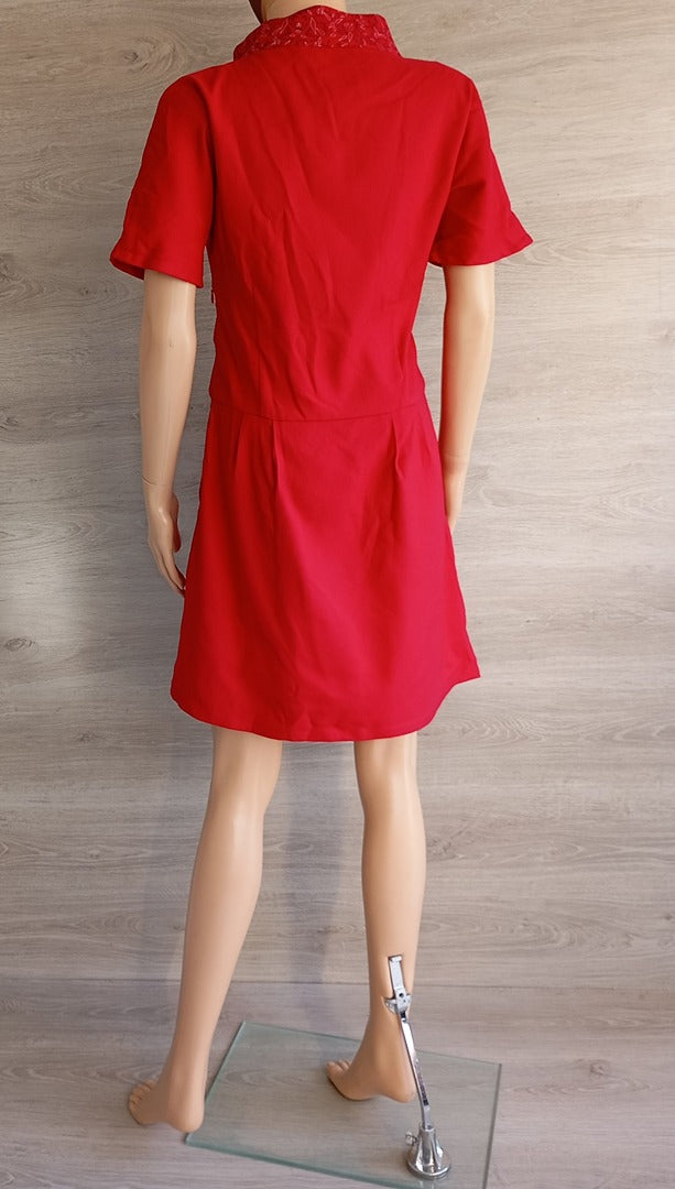 Robe courte manches courtes - Skunkfunk - M - fushia - Neuf avec étiquette