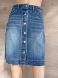 Mini-jupe bleue - H&M - T36 - Très bon état