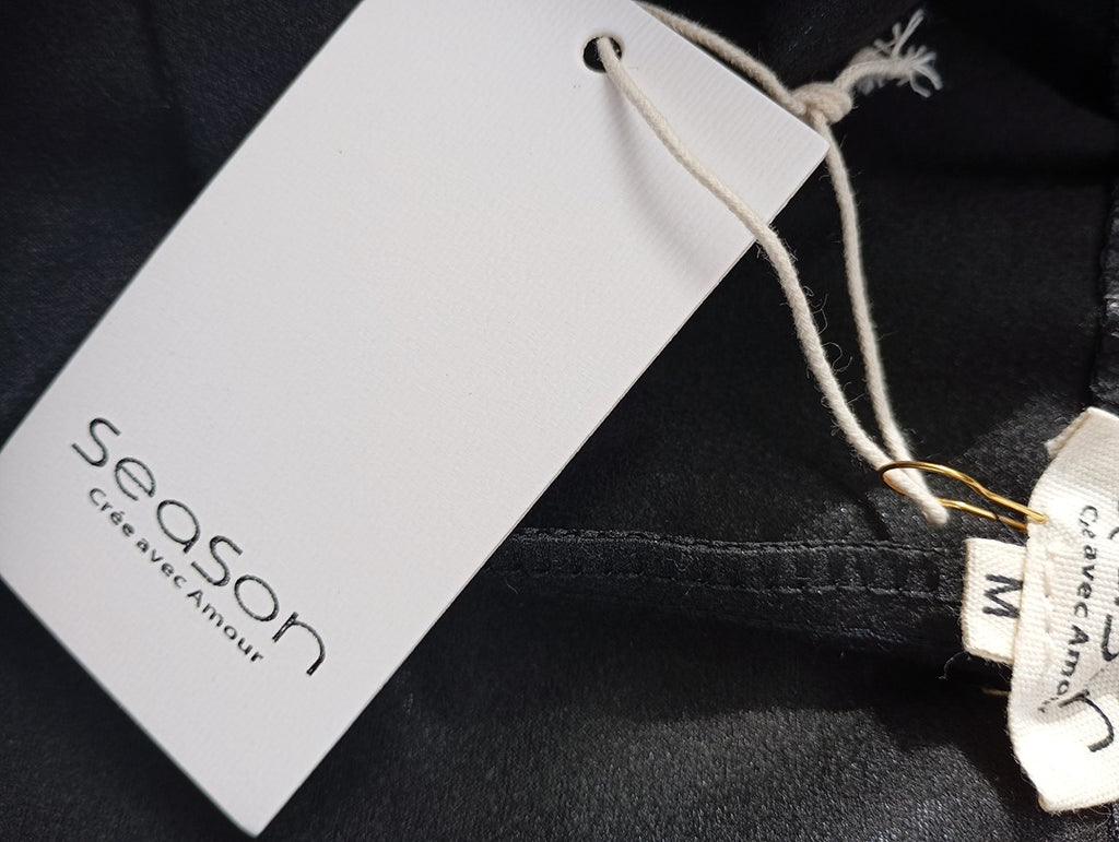 Pantalon 🌸 Season 🌸 M - Noir - Neuf avec étiquette - lien à nouer