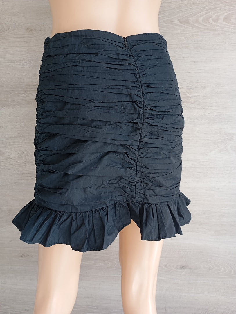 Jupe courte Zara - S - Noir - Neuf avec étiquette