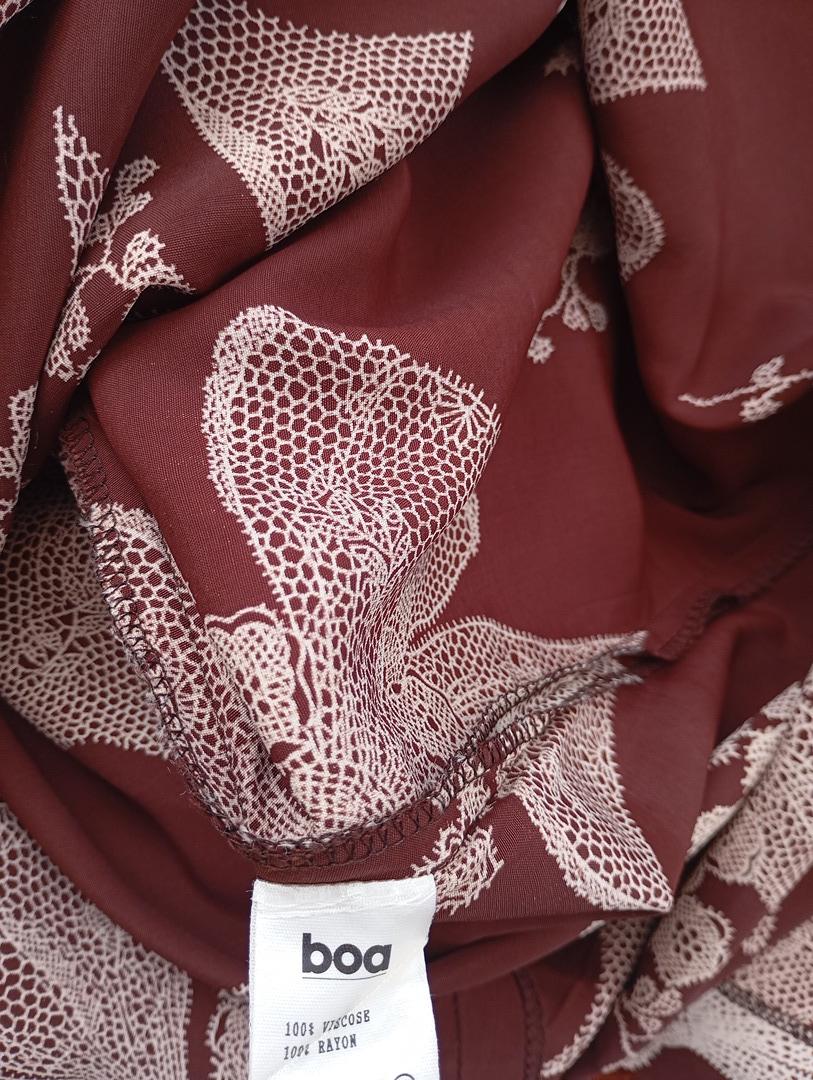 Robe midi Boa Paris - 38 - Bordeaux - Très bon état - viscose