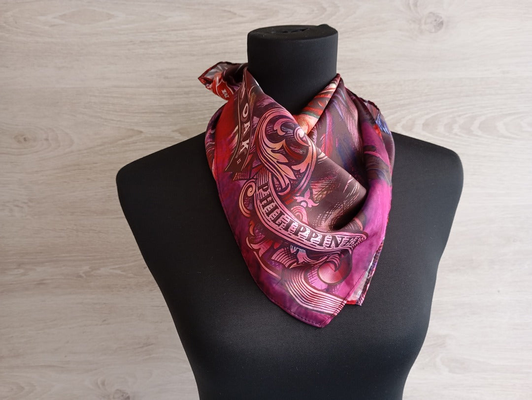 Foulard Don Papa - Violet - Très bon état