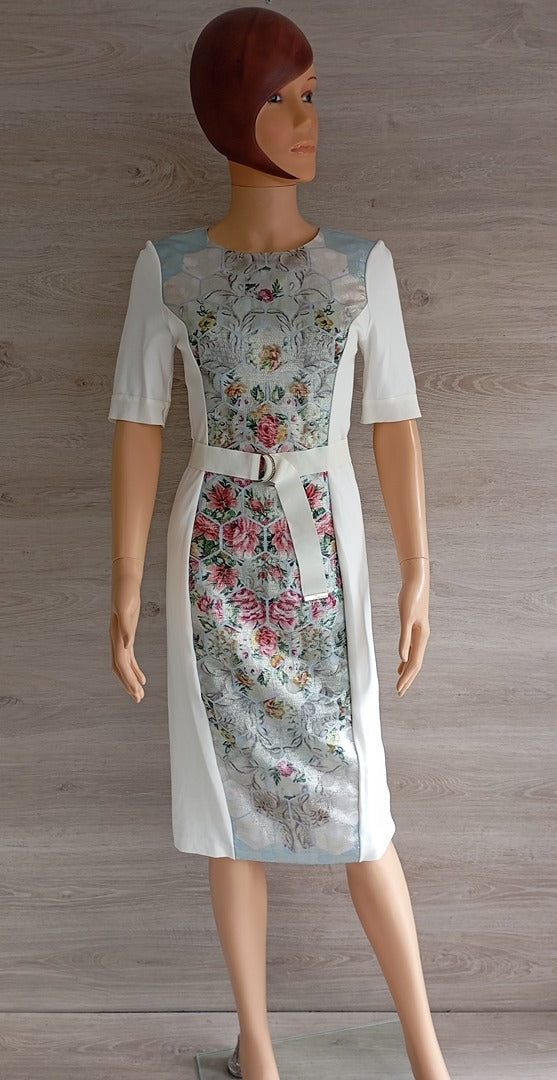 Robe Ted Baker - 36 - Blanc - Très bon état