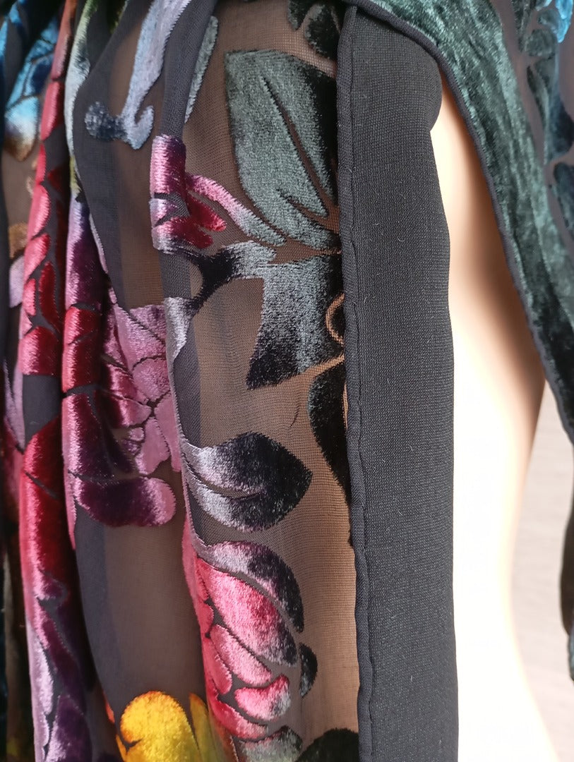 Écharpe Vintage - Taille unique - Noir - Très bon état