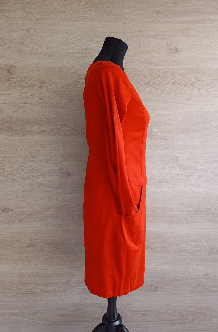 Robe courte manches longues 🌸 Skunkfunk 🌸 M - Corail - Neuf avec étiquette