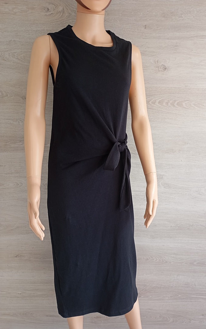 Robe midi sans manches 🌸 Mango 🌸 S - Noir - Neuf avec étiquette - coton