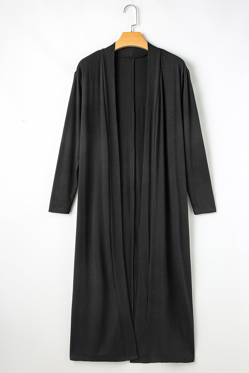 Ensemble loungewear cardigan long fendu et pantalon skinny
