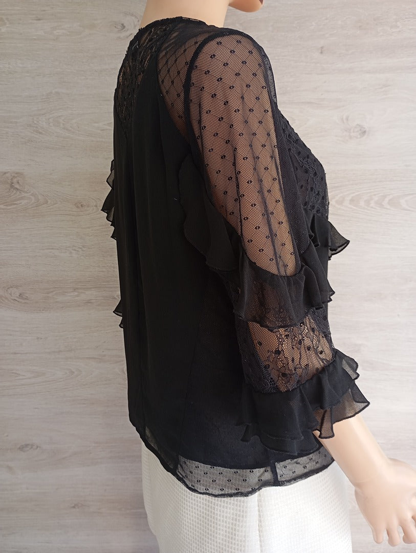 Blouse Guess - M - Noir - Très bon état