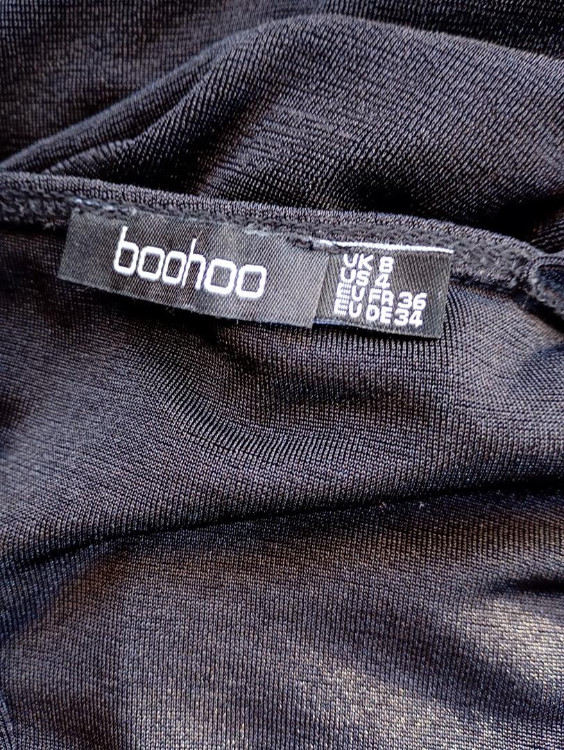 Robe longue boohoo - 36 - noir - Très bon état