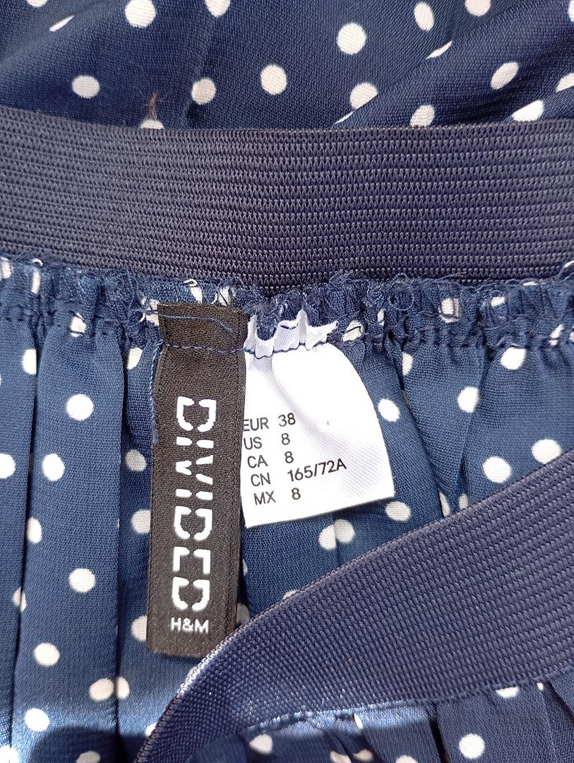 Jupe mini H&m - 38 - marine - Très bon état
