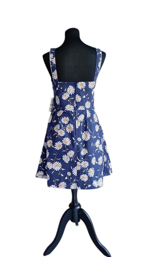 Robe d'été fleurie bleue — Blanco — T.M — Neuve