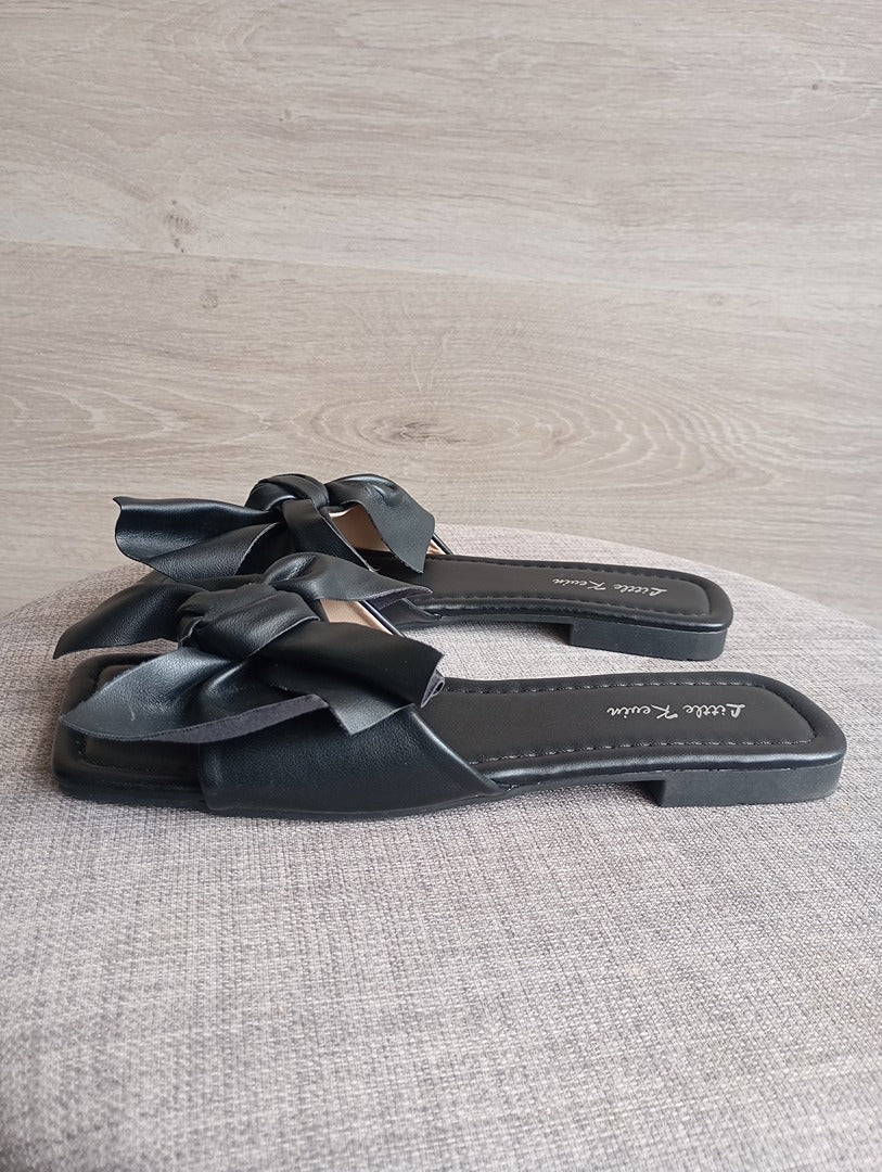 Mules femme fille Little Kevin - 36 - Noir - très bon état