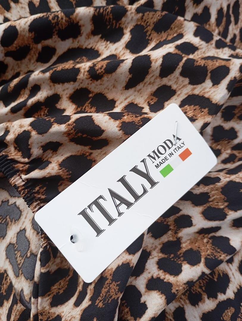 Combinaison 🌸 Italy Moda 🌸 M - Léopard - Neuf avec étiquette