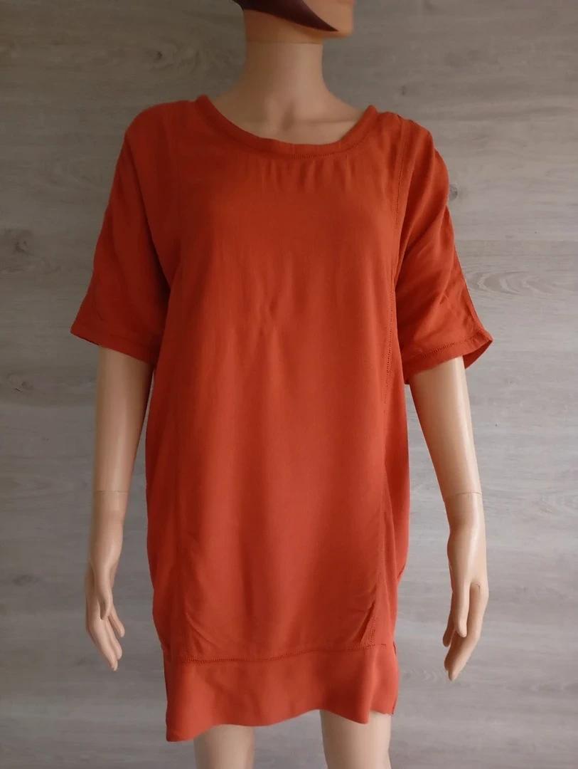 Blouse / robe / Tunique Orfeo Paris orange taille S/m