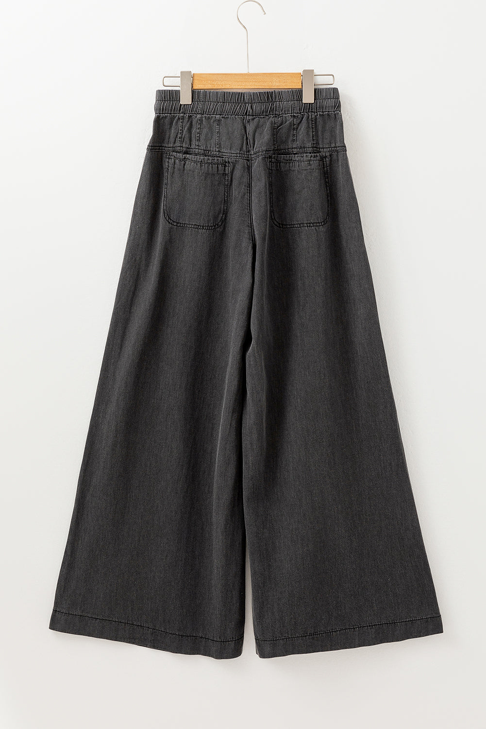 Jean Gris Anthracite — Taille Haute & Jambes Larges