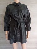 Robe chemise Zara - S - Noir - Très bon état