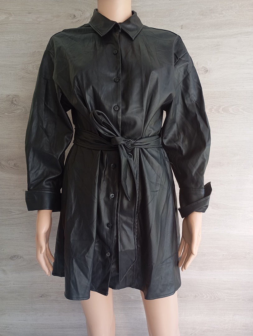 Robe chemise Zara - S - Noir - Très bon état