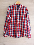 Chemise manches longues homme - Salsa - L - Rouge/multicolore - Très bon état