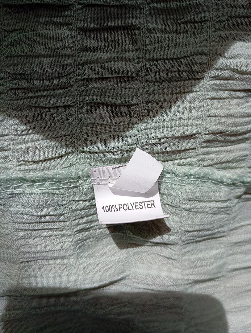 Chemise plissée manches longues - S - Menthe - Très bon état
