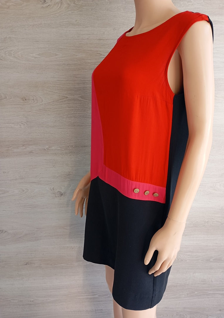 Robe courte sans manches - Cache Cache - M - Multicolore - Très bon état