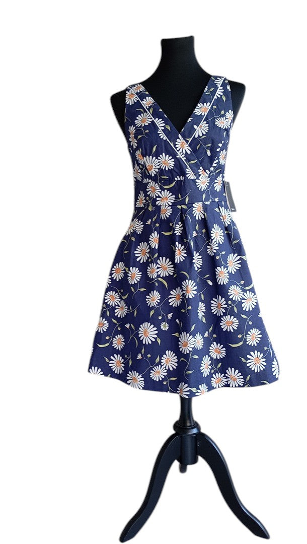Robe d'été fleurie bleue — Blanco — T.M — Neuve