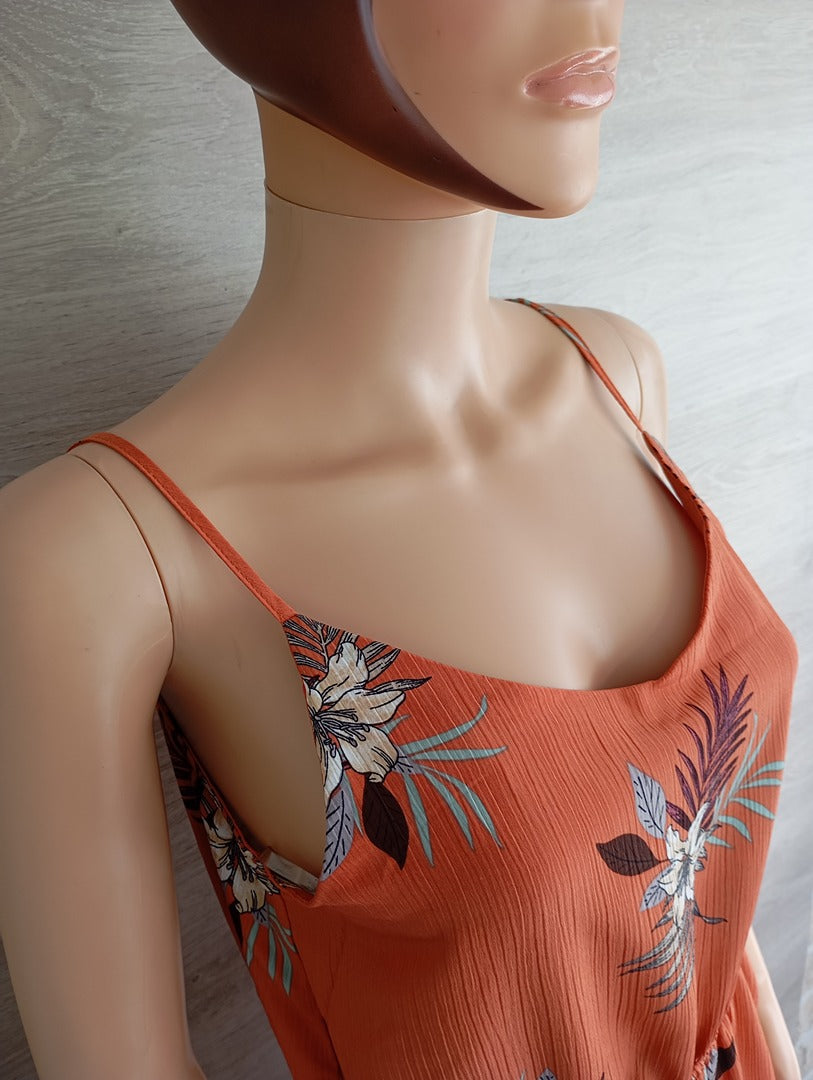 Combinaison pantalon à brides - Papermoon - M - Orange - Très bon état